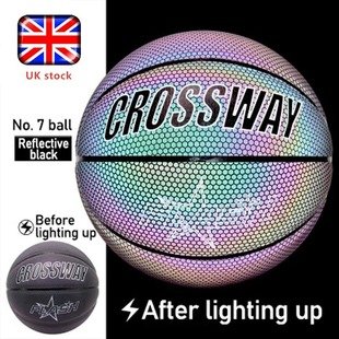Luminous Basketball Ball 7 Size Reflective Basketball Cool