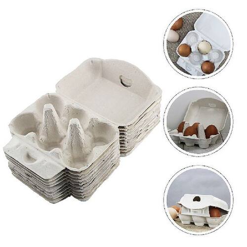 Egg Storage Cartons Container Paper Trays Display Cases
