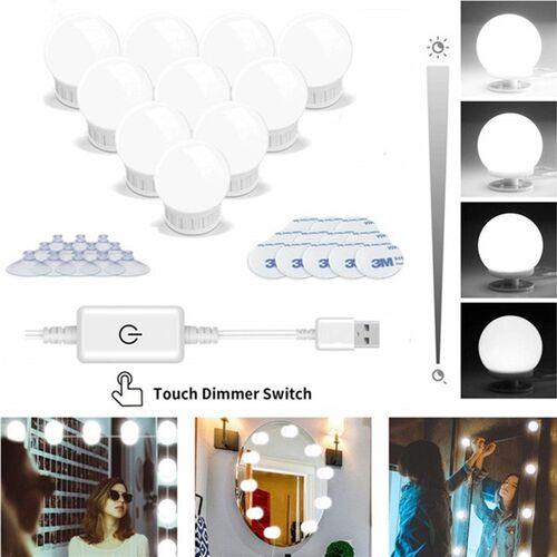 5V Led Makeup Mirror Light Bulb Hollywood Makeup Vanity Ligh