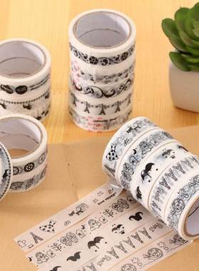 2pcs DIY Decorative Masking Tape 15mm * 10m Cute Scrapbookin