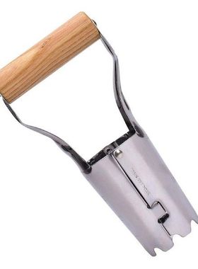 Bulb Planter With Wooden Handle Bulb Transplanter With