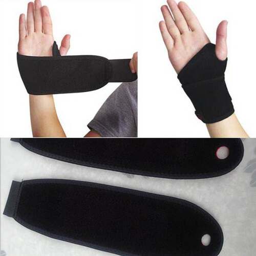Sports safety Wrist Guard Band Brace Support Carpal Tunnel S