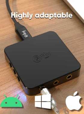 FD3 ES9038Q2M Balanced USB Headphone Amplifier Decoding DAC