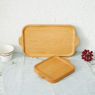 hotel wooden tray dishes restaurant rectangular Spot beech