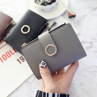 2022 New Fashion Trend Clutch Female Purse Money Clip Wallet
