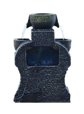 Led Lights Resin Rockery Flowing Water Fountain Lucky Feng S