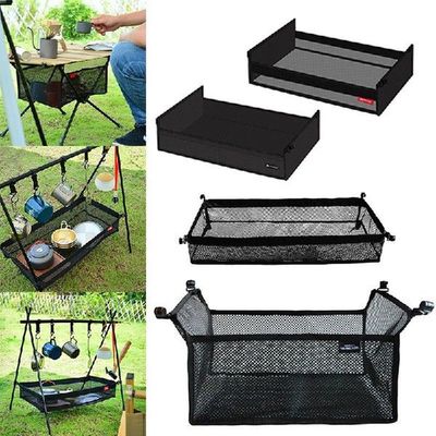 Outdoor Folding Net Bag Picnic Under Table Storage Hanging