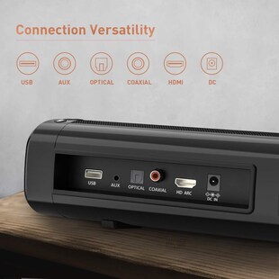 50W SoundBar for TV Home Theatre System 2.1CH Sound Box with