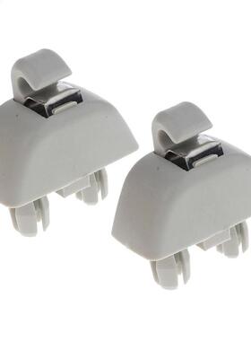2pcs Inner Sun Visor Hook Clips for Audi A6 C6 05-13 for VW