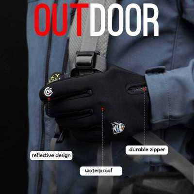 Riding Gloves Heated Racing Winter Waterproof Guantes Moto S