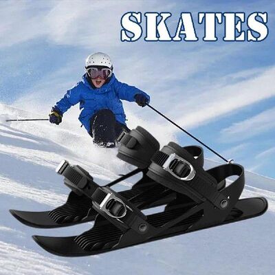 Portable Short Skiboard Adjustable Skates Shoes For Snow