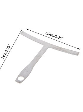 9pcs/set Understring Radius Gauge Metal for Guitar and Bass