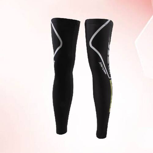 2 Pcs Leg Protector Reflective Elastic Durable Knee Brace