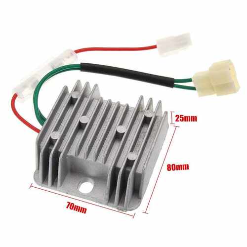 12V DC Voltage Regulator Generator AVR For Kipor Kama KDE350
