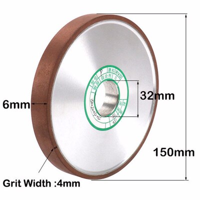 1* 6 Inch Diamond Grinding Wheel Disc Carbide Cutter Grinder