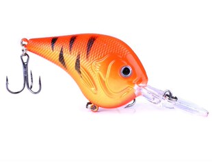 HENGJA 1PC Crankbait Wobblers 9.5CM 11G Plastic Fly Fishing