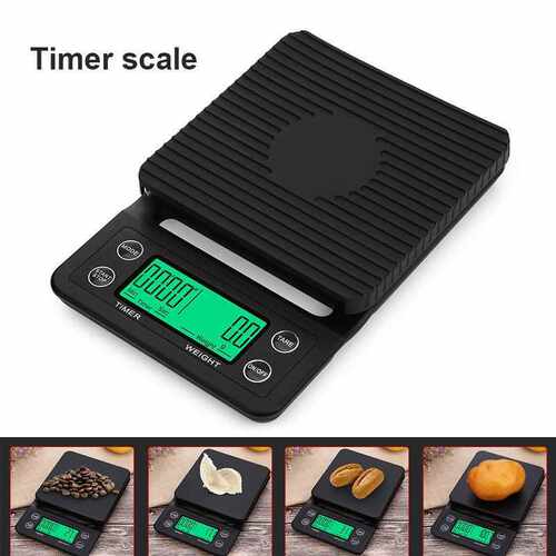 3kg 5kg/0.1g LCD Digital Weight Coffee Scales Portable Mini