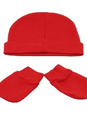 Winter Baby Hat Gloves Set Boy Girl Warm Cotton Kids