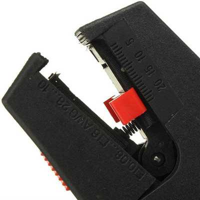 New Black Automatic Wire Stripper Electrical Cable Insulati