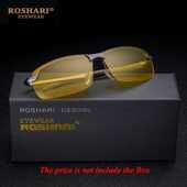 Car Men RoShari Vision Glasses Night Anti Drivers Goggles