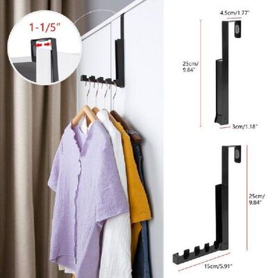Folding Wall Hanger Wardrobe Indoor Clothes Hanger Magical