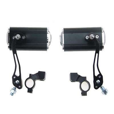 1 Pair Cycling Bicycle Rear View Mirror Flexible Handlebar E