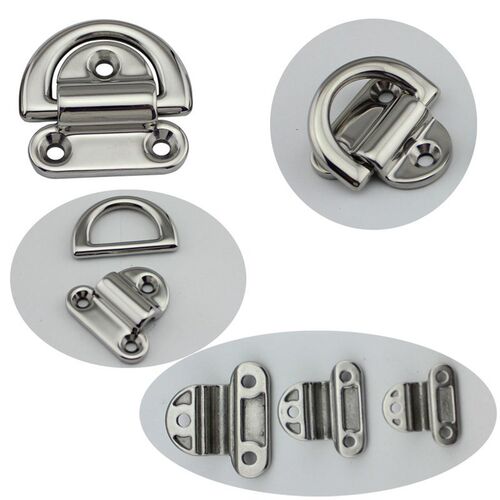 6mm Folding Deck Pad Eyes lashing d ring Tie Down Point Anch