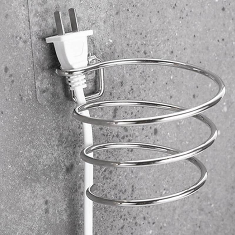 Rack-Holder Organizer Hair-Dryer Drier Salon Wall-Mounted Ba