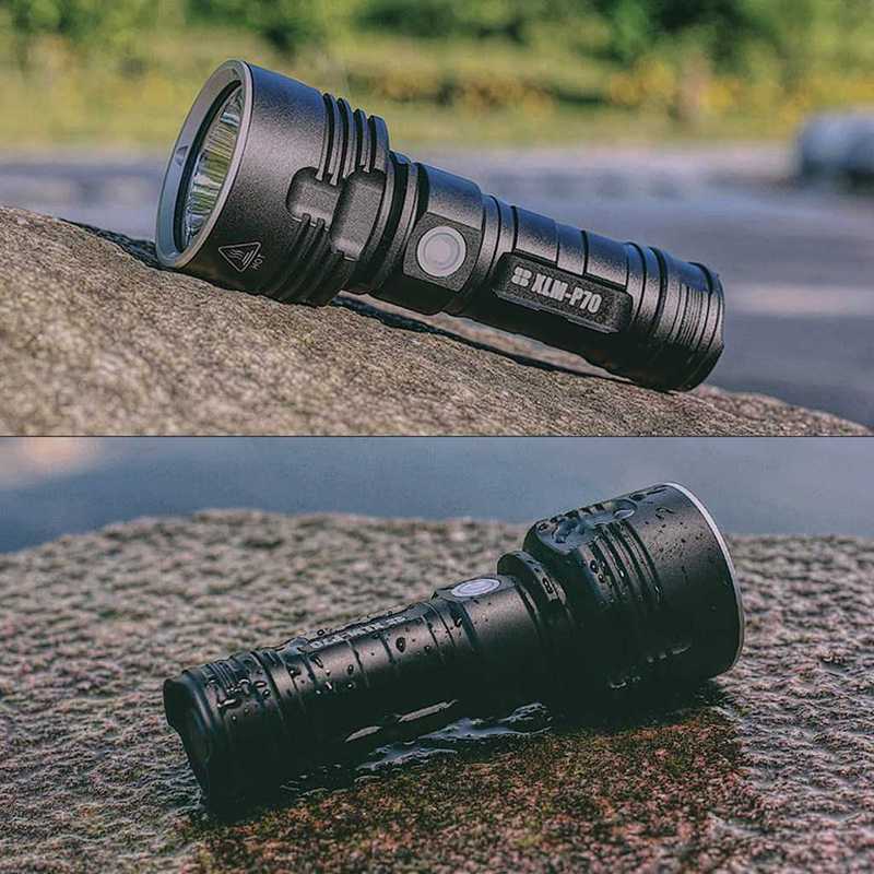 Torch Light Usb Rechargeable Waterproof 26650 P70-Lamp Power