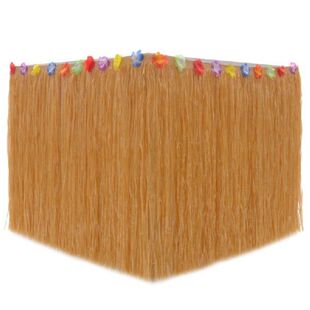 Table Skirt For Tropical Hawaiian Party Decorations Beach