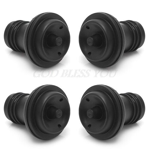 4 Pcs Rubber Wine Stopper Vacuum Suction Bottle Stopper Vac