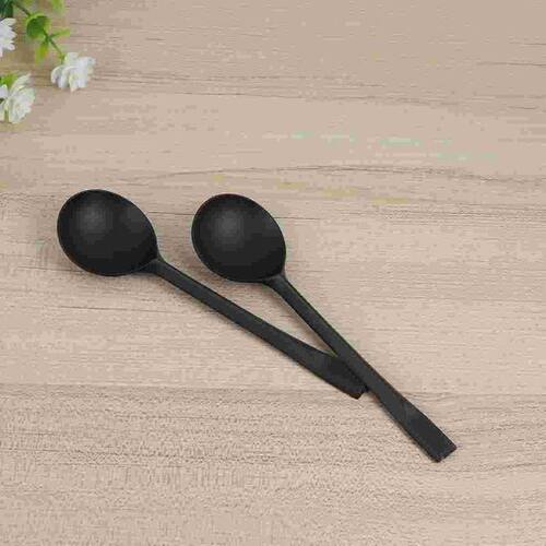 Spoons Dessert Spoon Mini Wood Blue Rose Bulk Appetizers