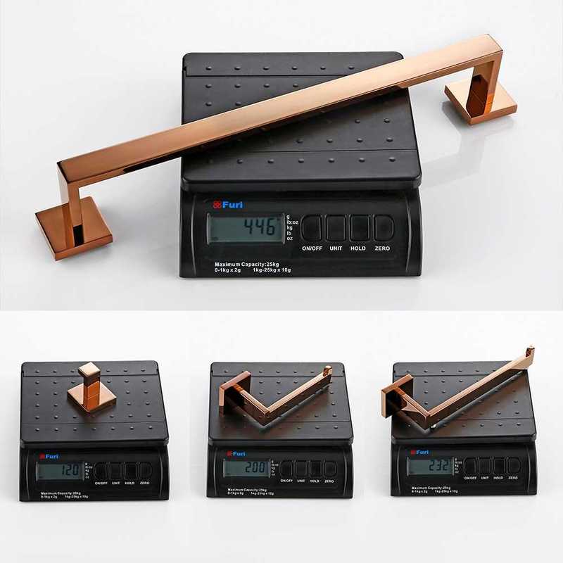 Bathroom Accessories Toilet Paper Holder Polished Rose gold