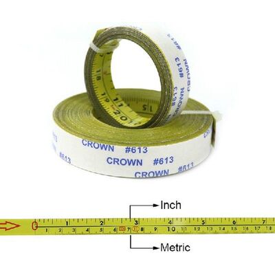 1-5M Metric & Inch Miter Track Tape Measure Self-Adhesiv