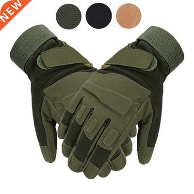 Tactical Full Finger Gloves Outdoor Sports Bicycle Antiskid