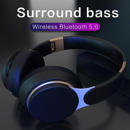 Wireless Bluetooth Headphones HIFI HD Stereo Bass Headset Fo