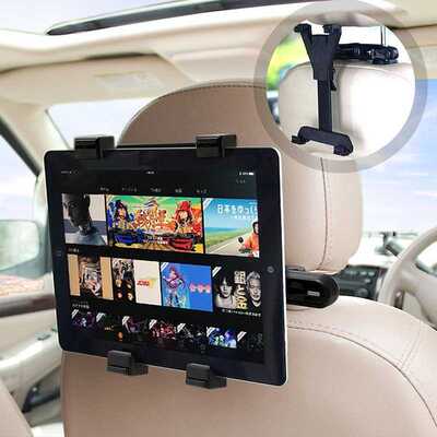 niversal Car Seat Back Tablet Stand Headrest Mount Holder Fa