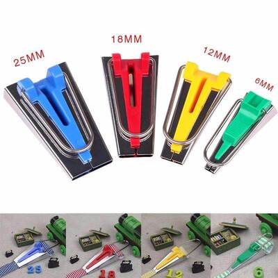 ONONA 4 Sizes Fabric Bias Tape Makers Binding Tools Sewing Q