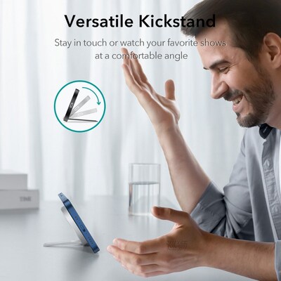 HaloLock Kickstand Wireless Charger for iPhone 13 Pro Max 7