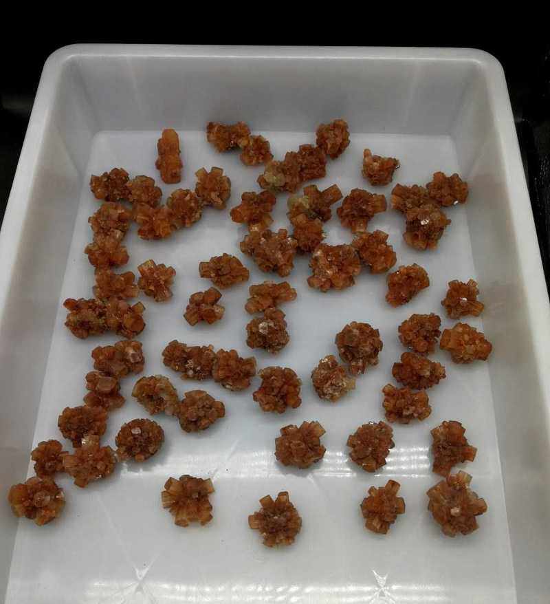 free shipping natural aragonite crystal cluster irregular ro