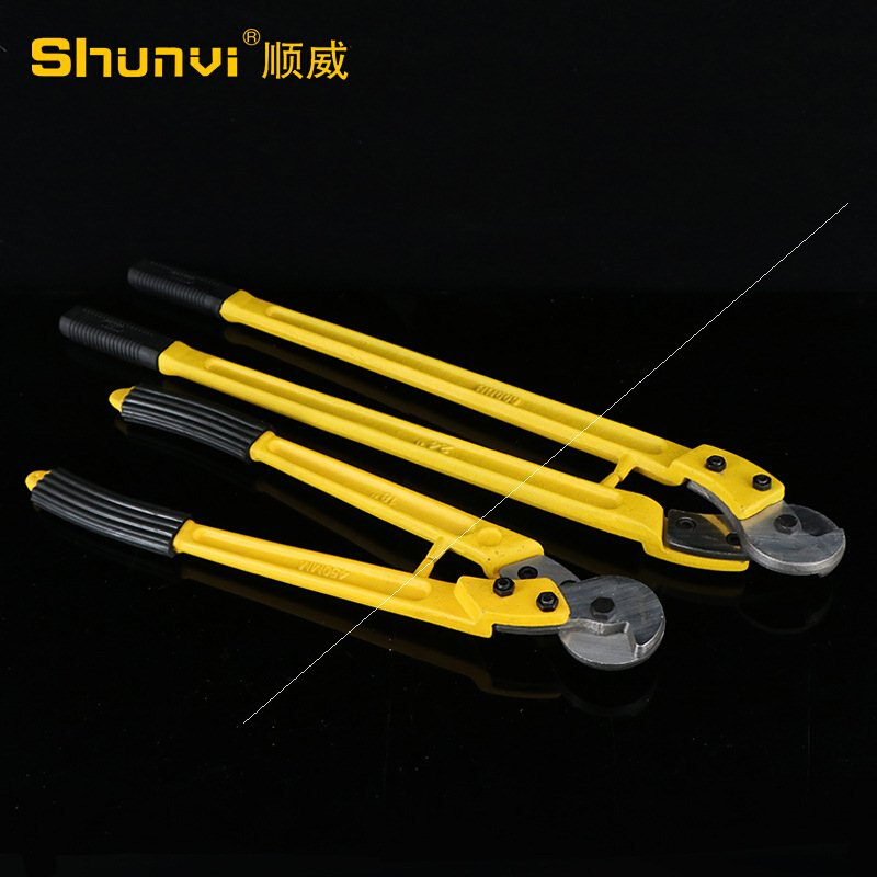 Shun wei 36 inch cable bolt cutters cut cable wire rope