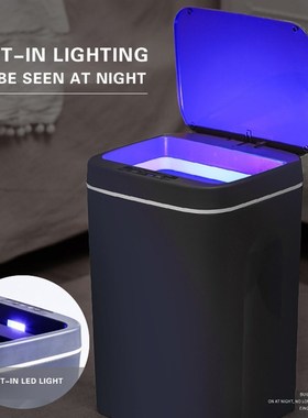 Smart Trash Can Automatic Sensor Dustbin Intelligent Batter