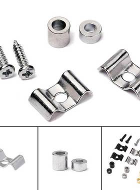 1 set 3 colors Electric Guitar St Retainer Metal String Tree