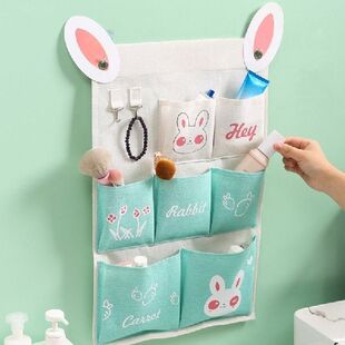 3/7 Kantong Hiasan Dinding Tas Penyimpanan Tahan Air Kartun