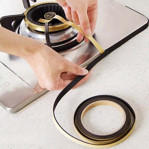 2mx10mm Bathroom Shower Sink Bath Sealing Strip Tape White P
