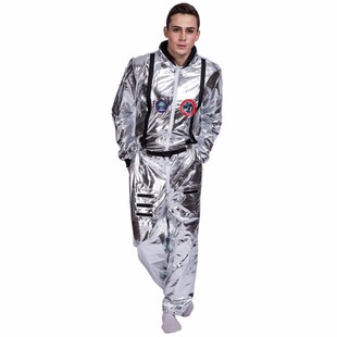 Men Astronaut Alien Spaceman Cosplay Helmet Carnival Adult