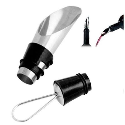 Stainless Steel Wine Cooler Bottle Stopper Pourer
