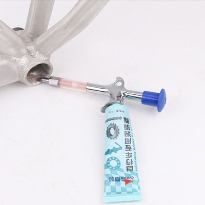 Bicycle Lubricant Grease Gun Manual Oiler for MTB Bike Beari