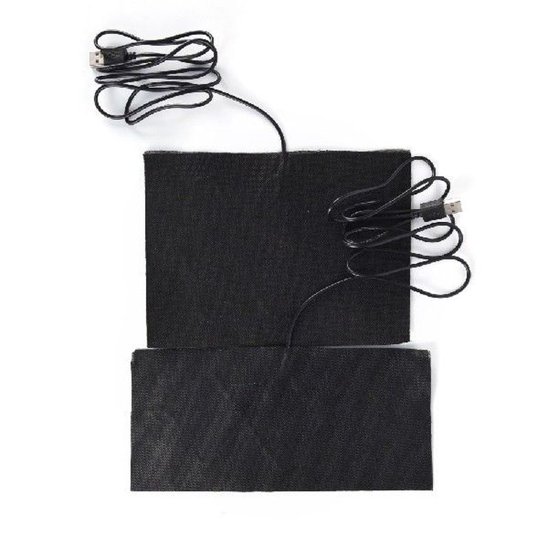 2 Sizes 5V Carbon Fiber Heating Pad Hand Warmer USB Heating