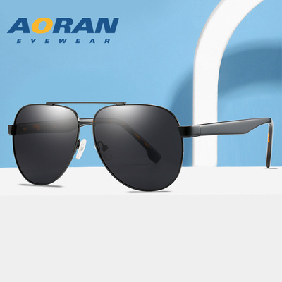 Men Driving Polarized Sunglasses Siamese Men for Gafas metal